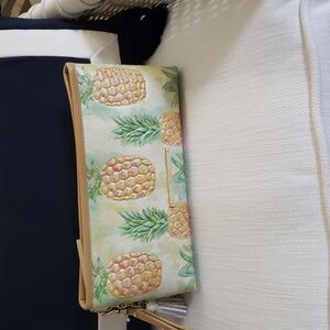 Brahmin wristlet/pouch